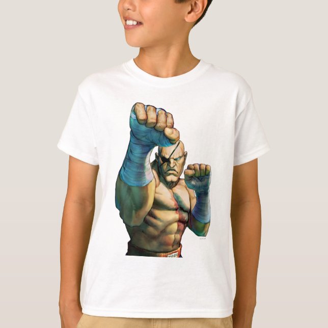 Sagat Ready to Block T-Shirt (Front)