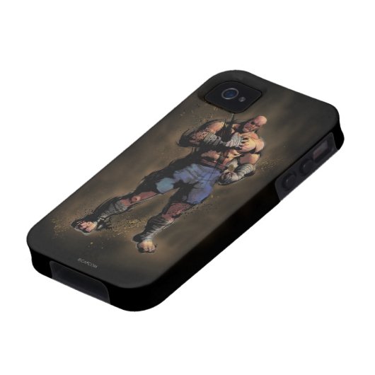 Sagat Standing Case-Mate iPhone Case (Bottom)