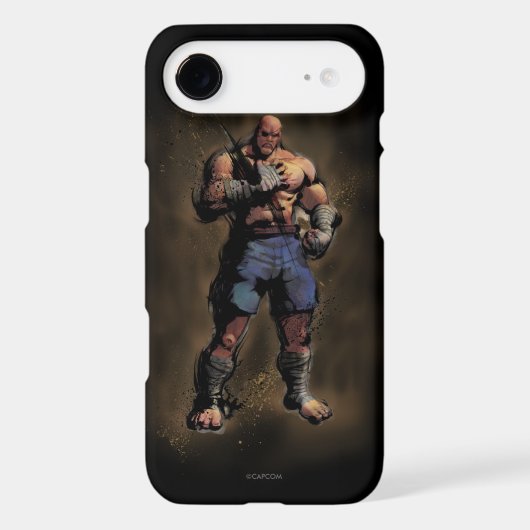 Sagat Standing Case-Mate iPhone Case (Back)