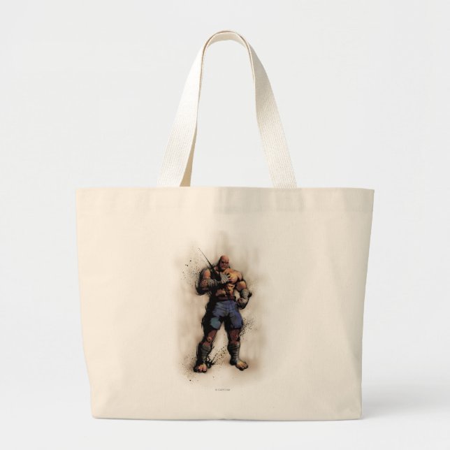 Sagat Standing Large Tote Bag (Front)