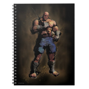 Sagat Standing Notebook