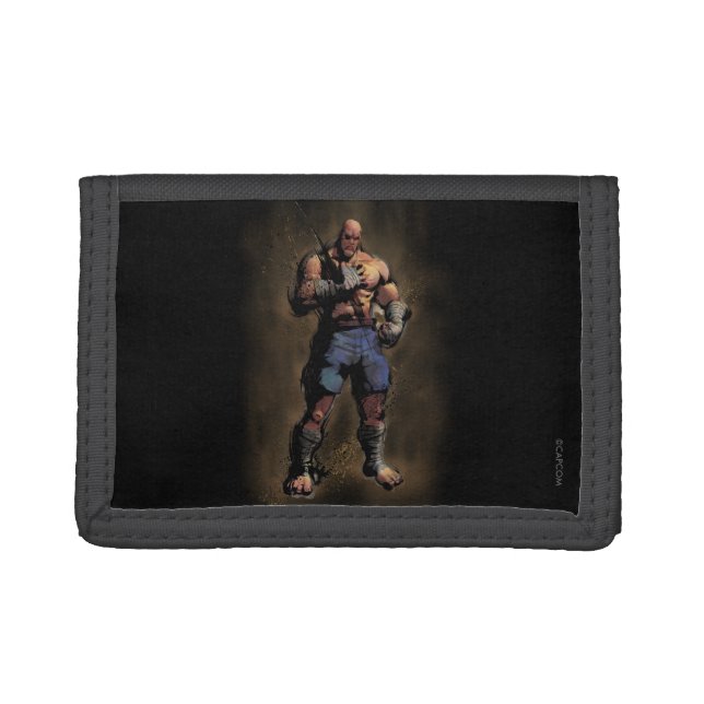 Sagat Standing Trifold Wallet (Front)