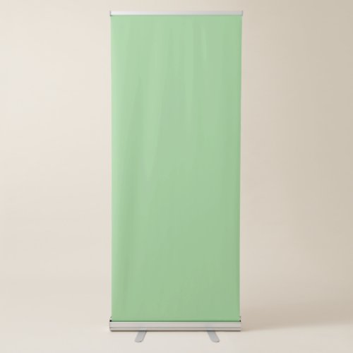 Sage 93CC8A Clay Ash Retractable Banner