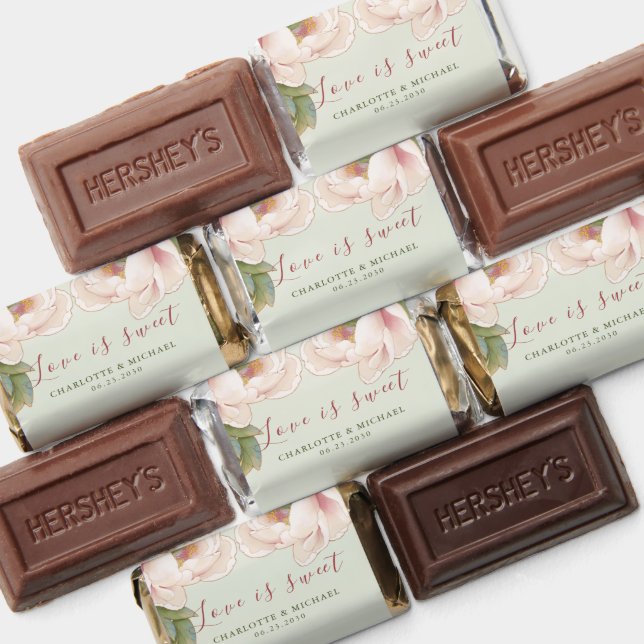 Sage and Blush Peony Floral Sweet Wedding Favor (Assorted)