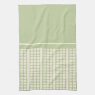 Sage and Cream Kitchen Towel