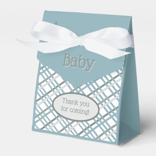 Sage and Gray baby shower party favor boxes