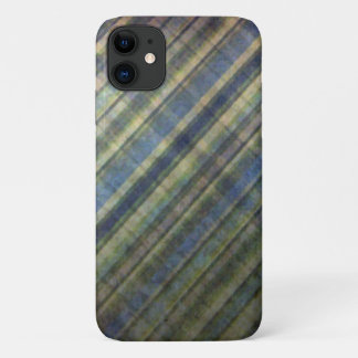 Sage and Lavender Stripes iPhone 11 Case