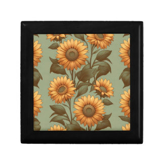Sage and Sunflowers II Gift Box
