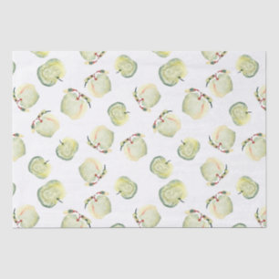 Sage Apple Picking Fruits and florals Tissue Pap Tissue Paper