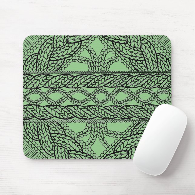 SAGE CABLE KNIT Mouse Pad (With Mouse)
