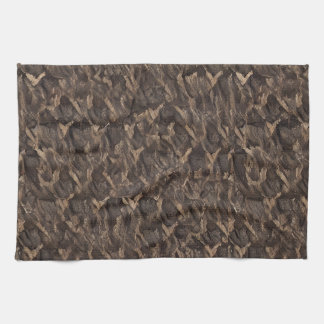 sage chestnut brown black bean kitchen towel
