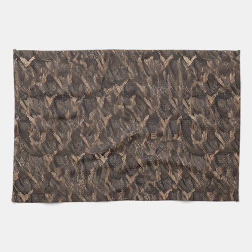 sage chestnut brown black bean kitchen towel