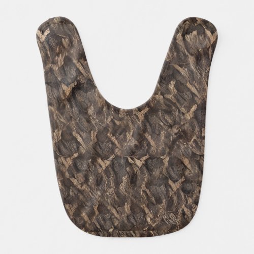 sage chestnut seal brown black bean baby bib