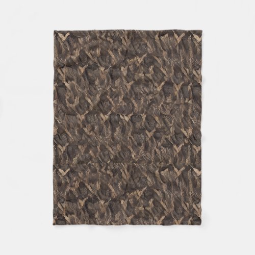 sage chestnut seal brown black bean fleece blanket