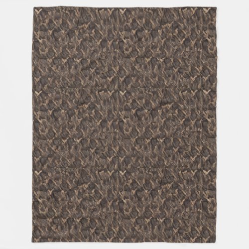 sage chestnut seal brown black bean fleece blanket