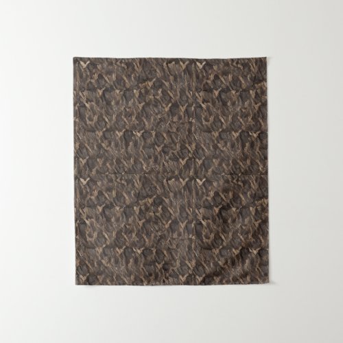 sage chestnut seal brown black bean tapestry