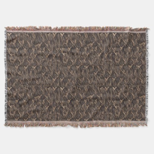 sage chestnut seal brown black bean throw blanket