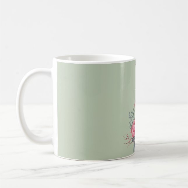Sage Coffee Mug (Left)