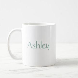 Sage Custom Name  Coffee Mug