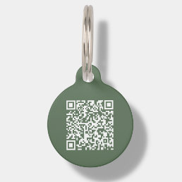 Sage Custom QR Code | Scan Pet ID Tag