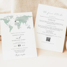 Sage Destination Watercolor Map Travel