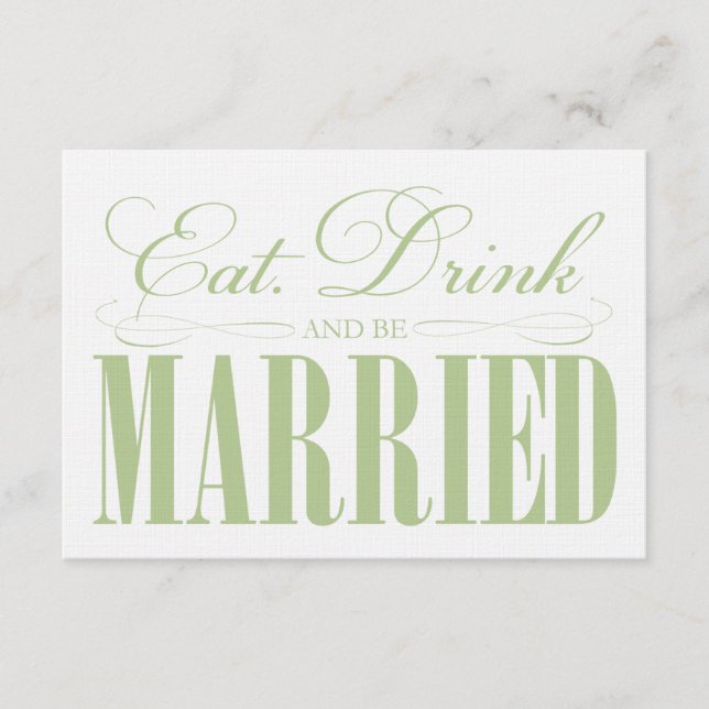 Sage Eat, Drink & Be Married | Enclosure (Front)