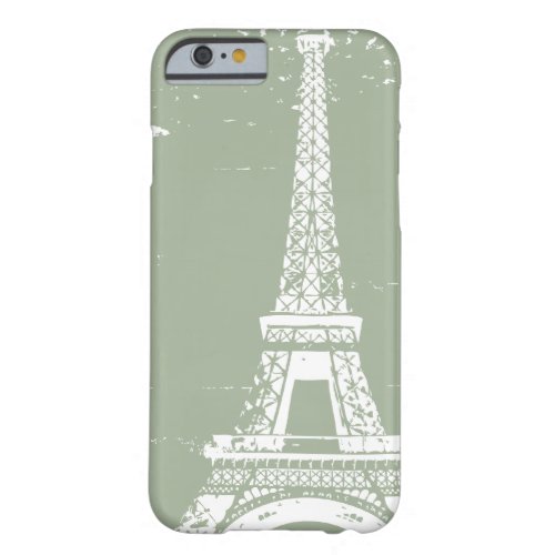 Sage Eiffel Tower iphone 6 Case
