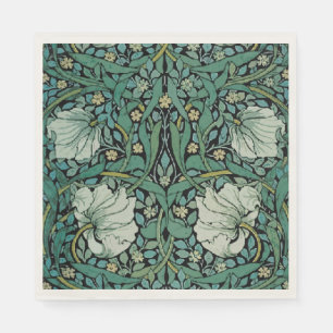 Sage Floral William Morris Napkins