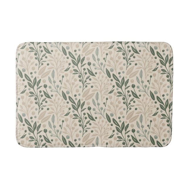 Sage Garden Bath Mat (Front)