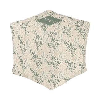 Sage Garden Pouf
