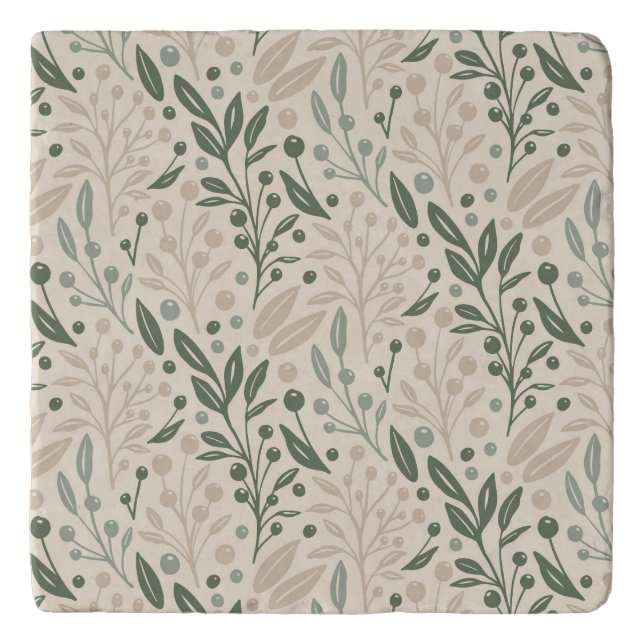 Sage Garden Trivet (Front)