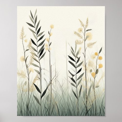 Sage Grass Poster