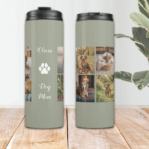 Sage Green 8 Photos Dog Mom Thermal Tumbler
