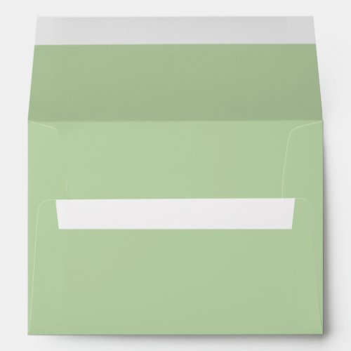 Sage Green A7 Envelope