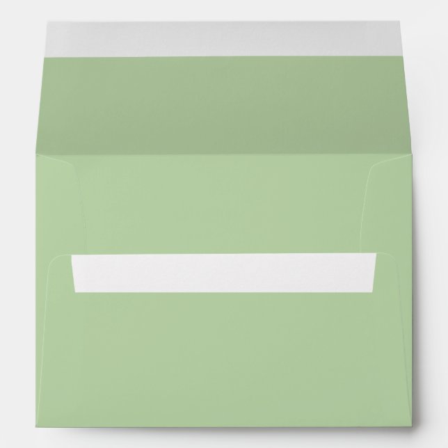 Sage Green A7 Envelope (Back (Bottom))
