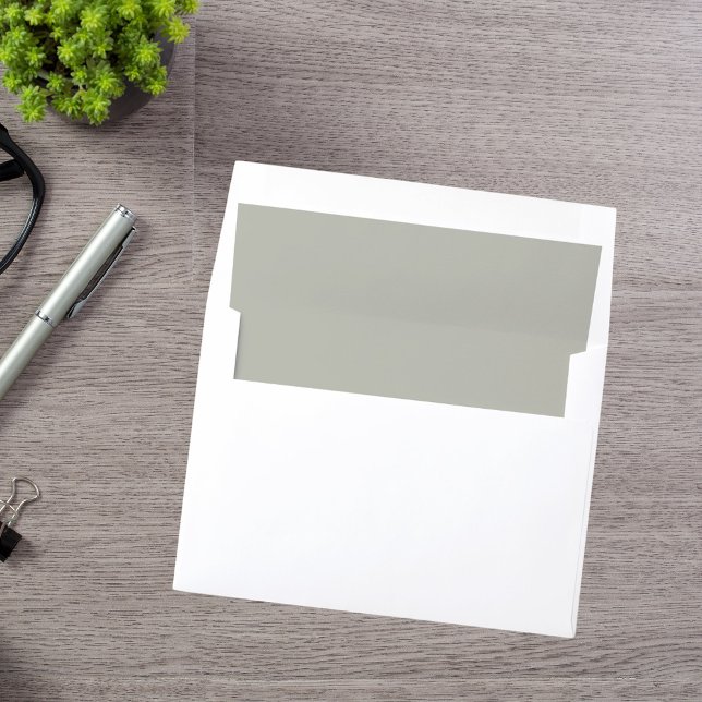 Sage green A7 Envelope Liner (Creator Uploaded)