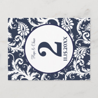 Sage Green and Aqua Table Number