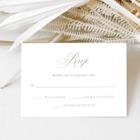 Sage Green and White | Italian Elegance Wedding