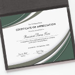 Sage Green Appreciation Certificate<br><div class="desc">The Sage Green Classy Customizable Appreciation Certificate Award is an elegant and prestigious recognition document designed to honor outstanding individuals or groups for their exceptional achievements, contributions, or accomplishments. This certificate is crafted with meticulous attention to detail, exuding sophistication, and professionalism, making it a perfect choice for formal ceremonies, corporate...</div>