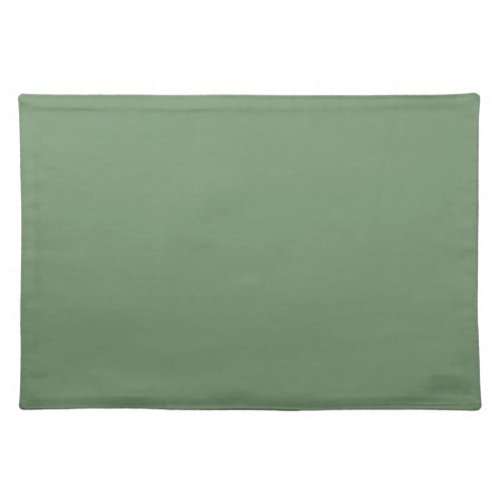 Sage Green Background on a Placemat