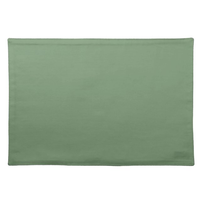 Sage Green Background on a Placemat (Front)