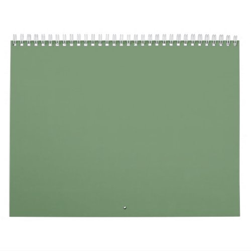 Sage Green Backgrounds on a Calendar