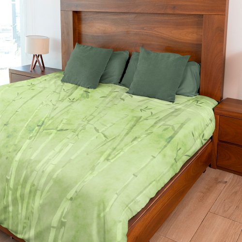 Sage Green Bamboo Duvet Cover