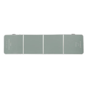 Sage Green & Beige Custom Wedding Personalized Beer Pong Table