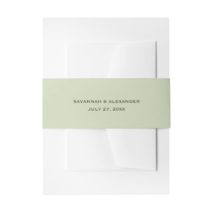 Sage Green Belly Band