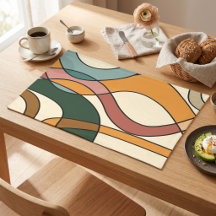Sage Green Boho Mid-Century Modern Abstract