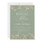 Sage Green Boho Wildflower Bridal Shower