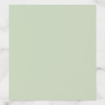 Sage Green Botanical Envelope Liner