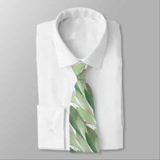 SAGE GREEN BOTANICAL EUCALYPTUS WHITE TIE