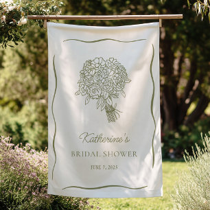 Sage Green Bridal Shower Welcome Sign